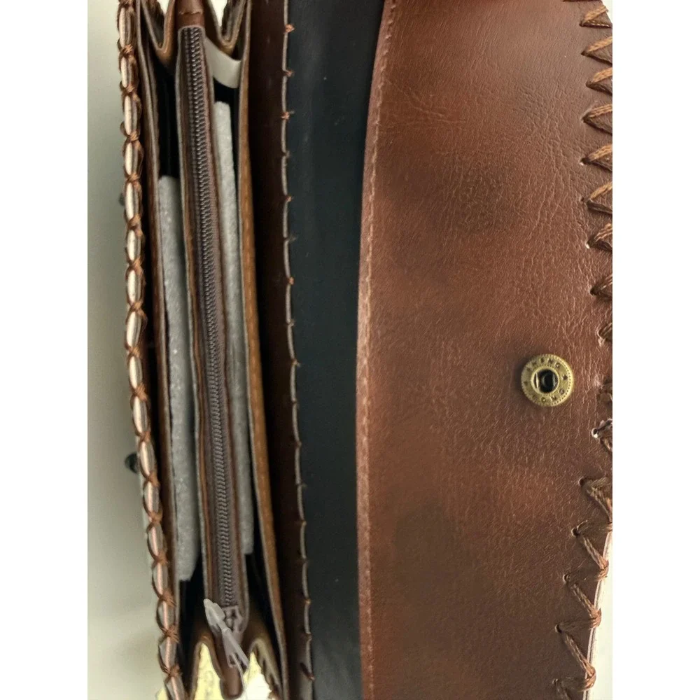 Queen Playing Card Wallet Clutch Women's Designer Vegan Leather‎ Coin Purse NEW